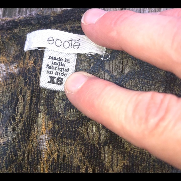 ☀️☀️☀️ 4/$20 Urban Outfitters ecote tie dye lace back tank! - Picture 5 of 5